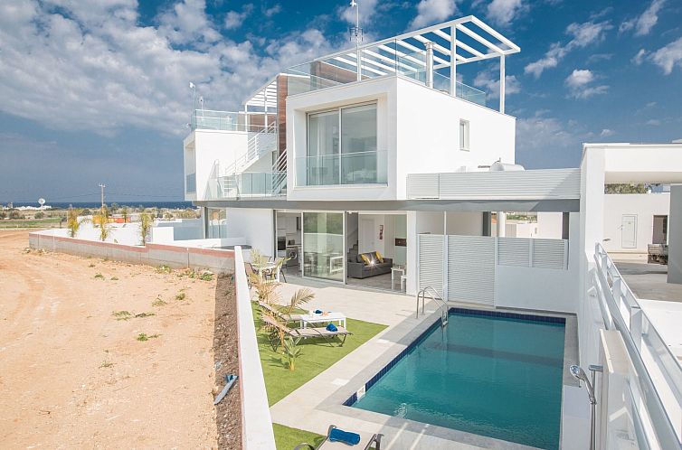 Vakantiehuis Protaras Villa mit privatem Pool und Dachgarten