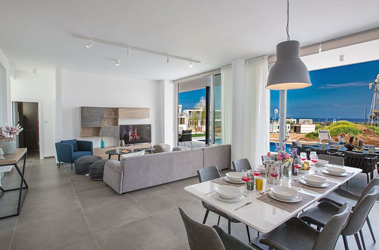 Vakantiehuis Ferienvilla Olivine Pearl mit Meerblick