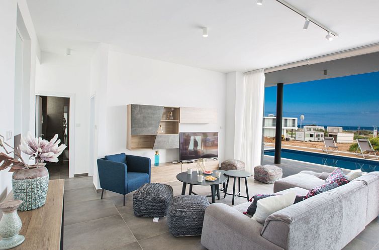 Vakantiehuis Ferienvilla Olivine Pearl mit Meerblick