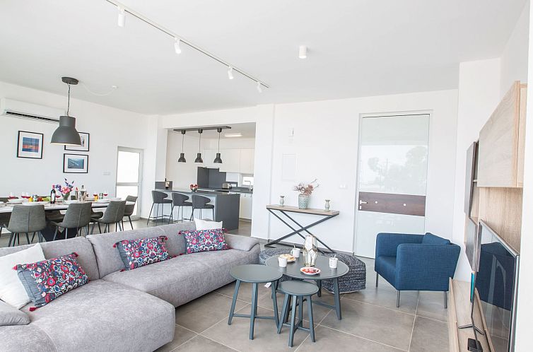 Vakantiehuis Ferienvilla Olivine Pearl mit Meerblick