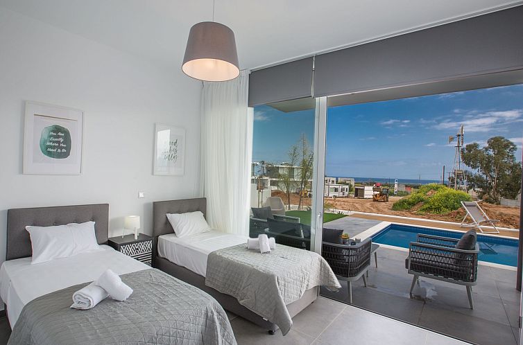 Vakantiehuis Ferienvilla Olivine Pearl mit Meerblick