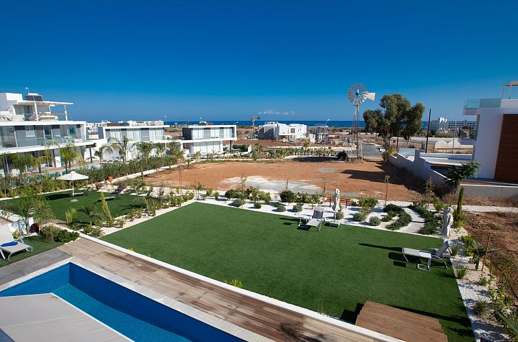 Vakantiehuis Ferienvilla Olivine Pearl mit Meerblick