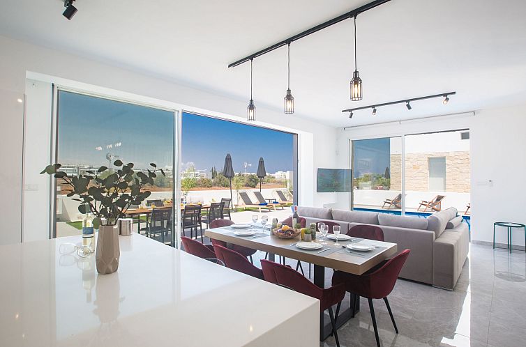 Vakantiehuis Protaras Vie Bleu Villa mit Pool, im Zentrum