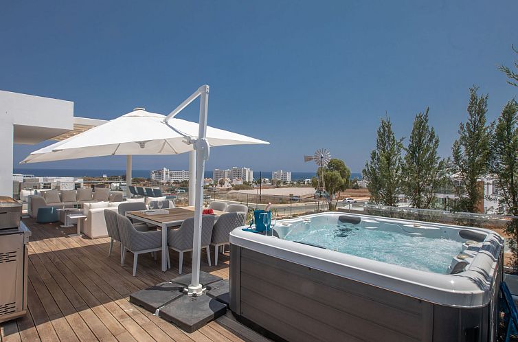 Vakantiehuis Protaras Olivine Villa mit herrlichem Garten, P