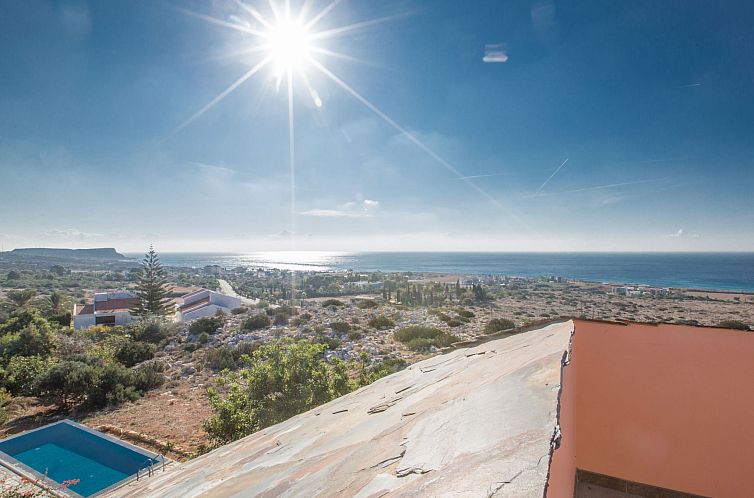 Vakantiehuis Private Villa mit Panoramablick auf das Meer