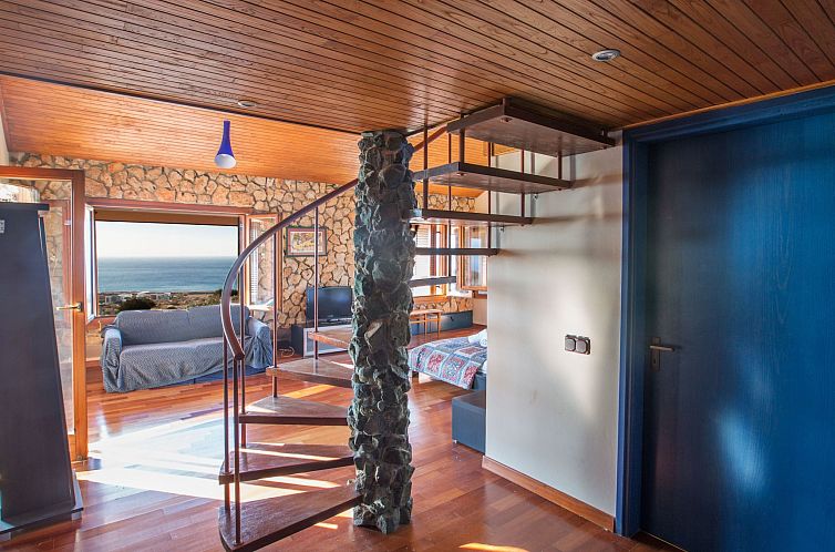 Vakantiehuis Private Villa mit Panoramablick auf das Meer