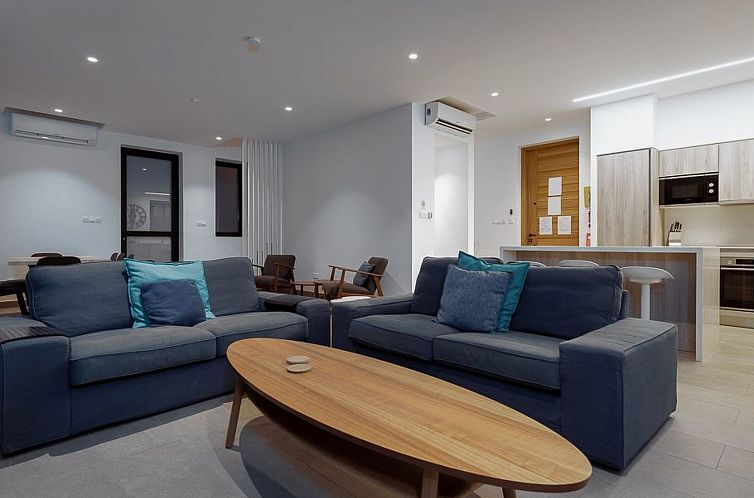 Vakantiehuis Periyiali Resort - Seitlicher Meerblick Villa E