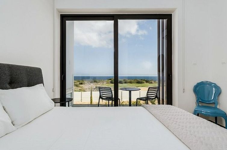 Vakantiehuis Periyiali Resort - Seitlicher Meerblick Villa E