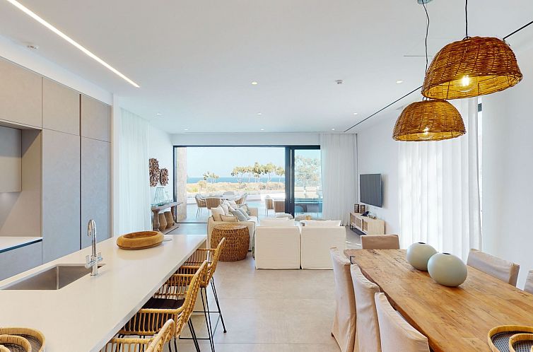 Vakantiehuis Periyiali Resort - Meerblick Villa Polymnia -22