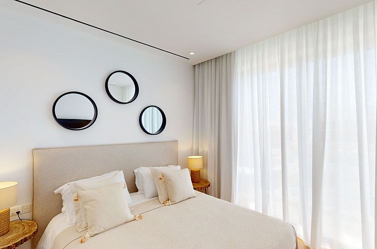 Vakantiehuis Periyiali Resort - Seitlicher Meerblick Villa E