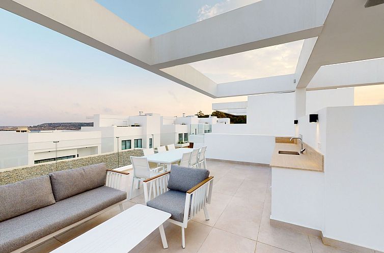 Vakantiehuis Periyiali Resort - Seitlicher Meerblick Villa E