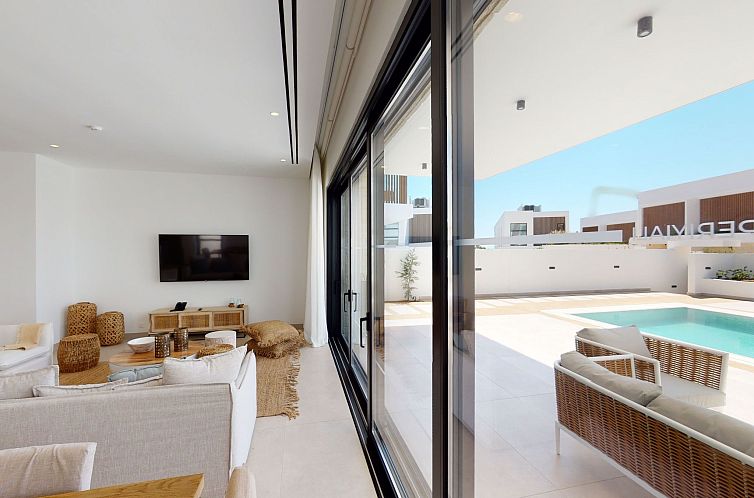 Vakantiehuis Periyiali Resort - Seitlicher Meerblick Terpsic