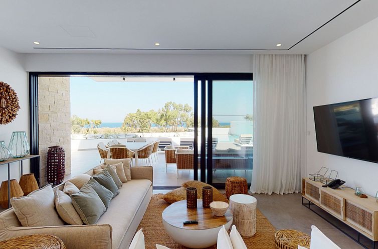 Vakantiehuis Periyiali Resort - Villa mit Meerblick Melpomen