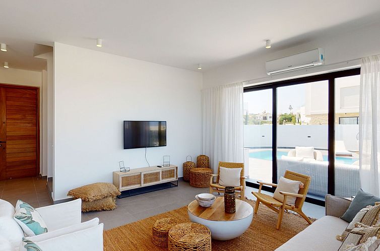 Vakantiehuis Periyiali resort - Seitlicher Meerblick Ismene 