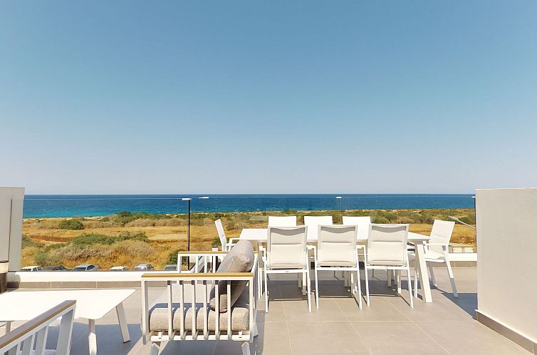 Vakantiehuis Periyiali resort - Seitlicher Meerblick Ismene 