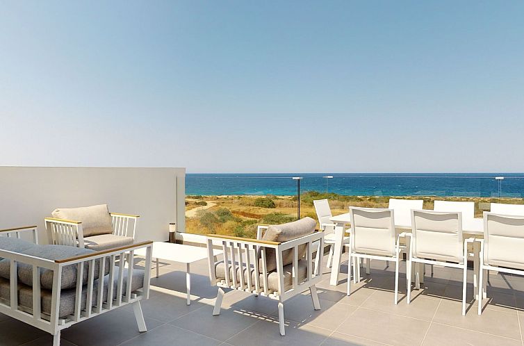 Vakantiehuis Periyiali resort - Seitlicher Meerblick Ismene 