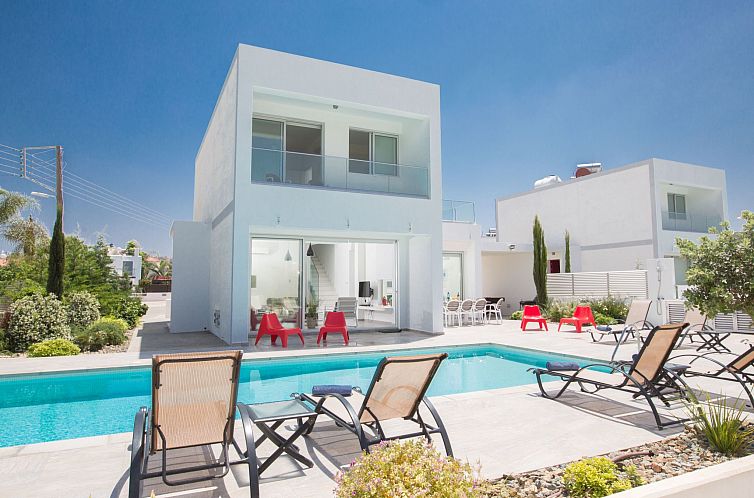 Vakantiehuis Protaras Greco Villa CCV1 mit beheiztem Pool