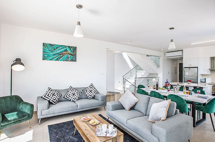 Vakantiehuis Schöne, topmoderne Ferienvilla auf Zypern