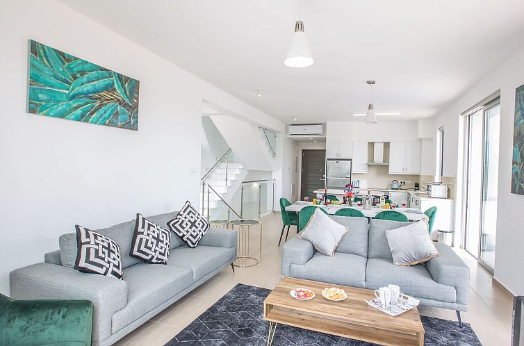 Vakantiehuis Schöne, topmoderne Ferienvilla auf Zypern