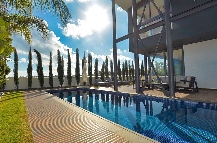 Vakantiehuis Protaras Ferienvilla mit privatem Pool, Whirlpo