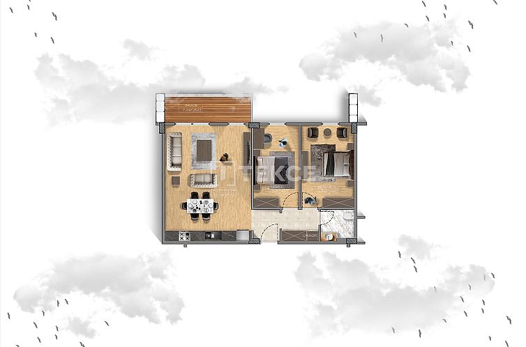 Appartement in Tatlısu