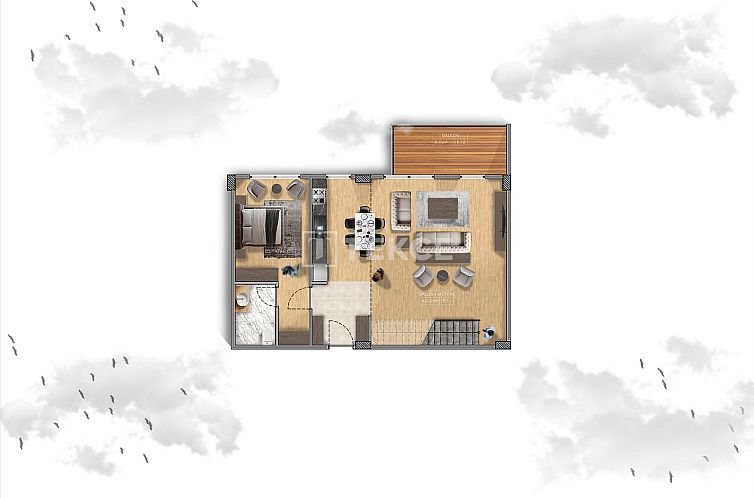 Appartement in Tatlısu