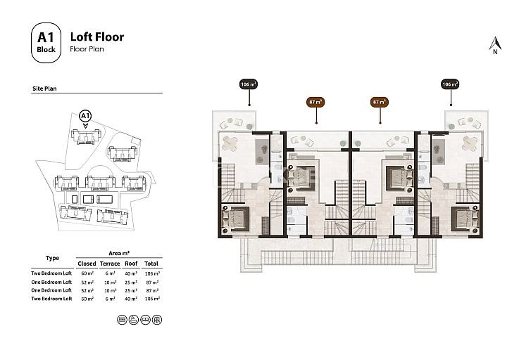 Appartement in Tatlısu