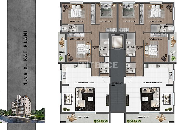 Appartement in Gazimağusa