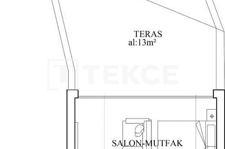 Appartement in Yeni Bogazici