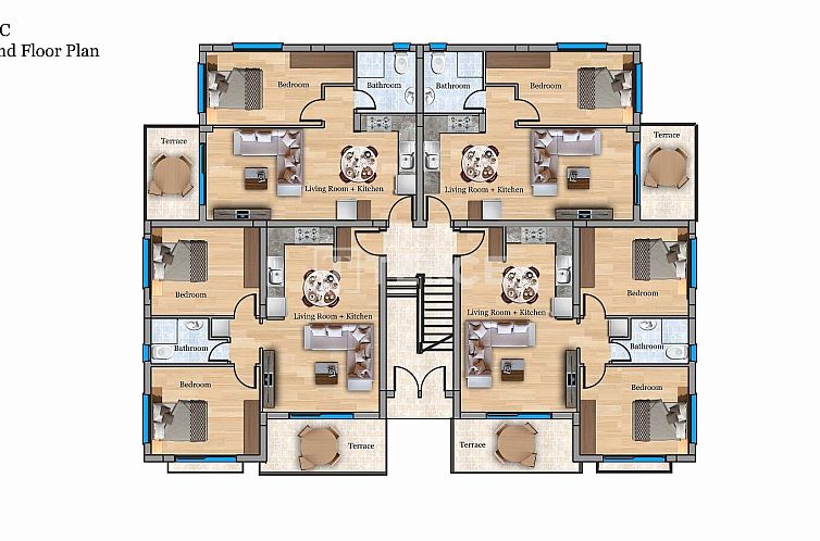 Appartement in Yeni Bogazici