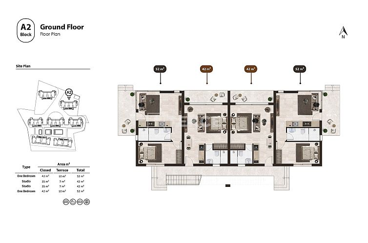 Appartement in Gazimağusa