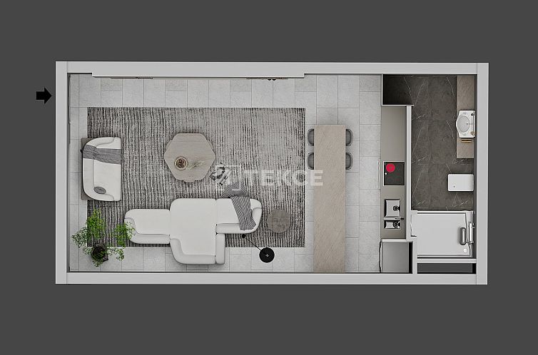 Appartement in Tatlısu
