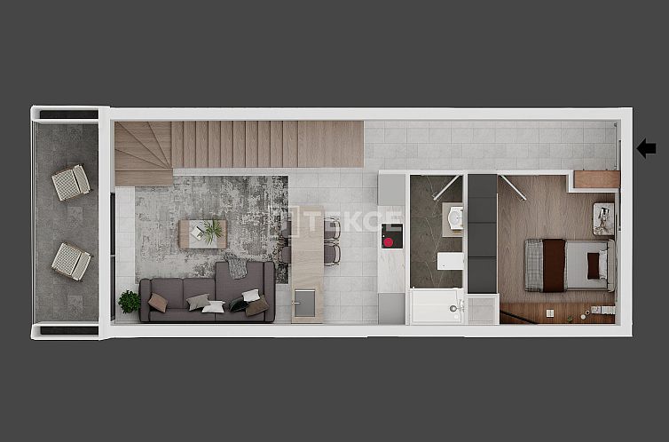 Appartement in Gazimağusa