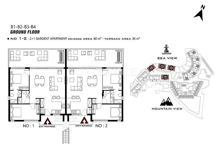 Appartement in Tatlısu