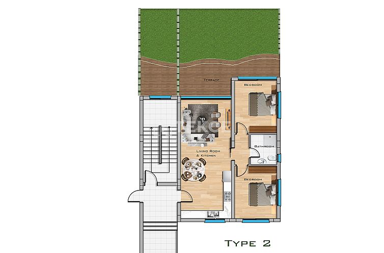 Appartement in Gazimağusa