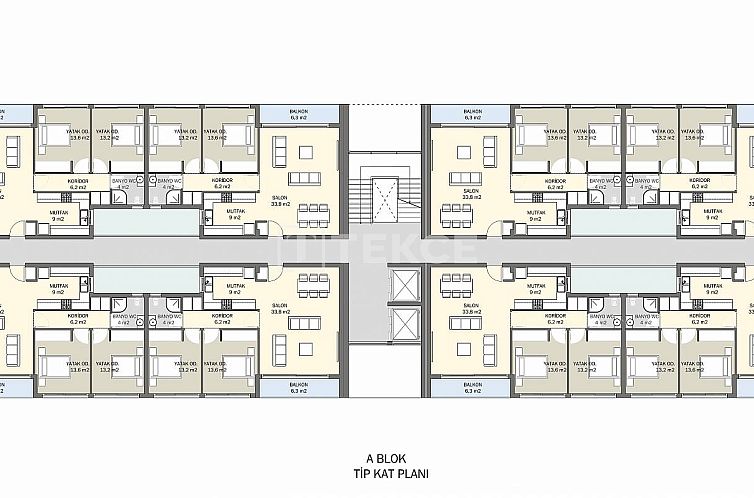 Appartement in Güzelyurt