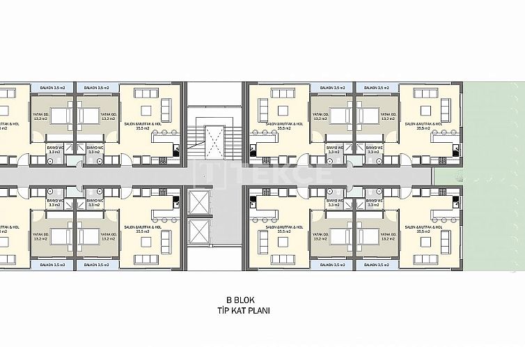 Appartement in Güzelyurt