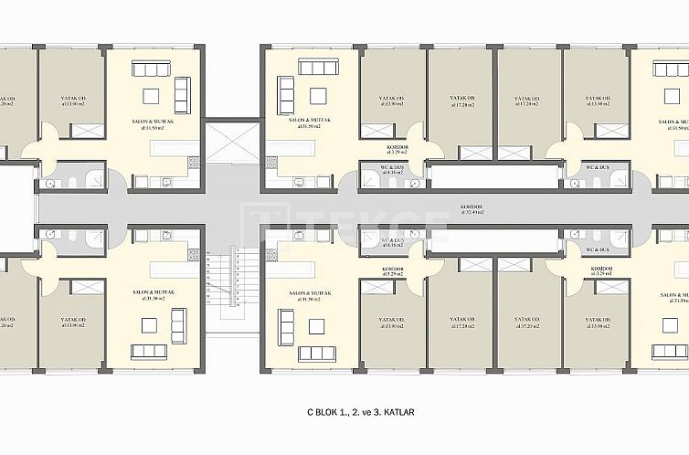 Appartement in Güzelyurt