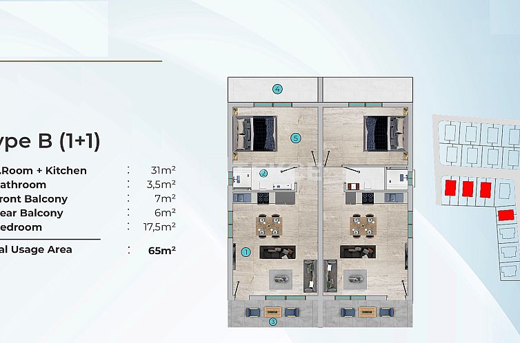 Vrijstaande woning in Yeni Iskele