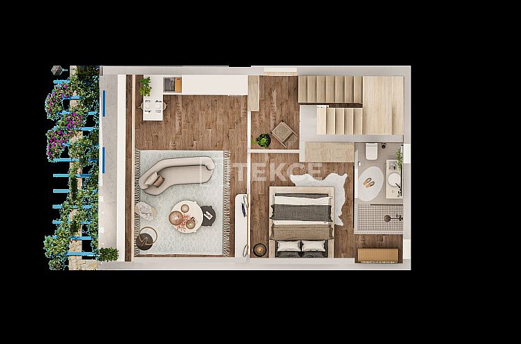 Appartement in Yeni Iskele