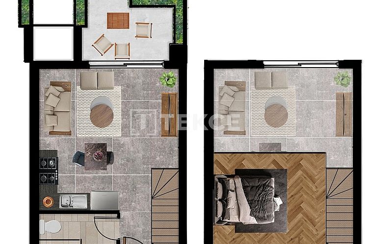 Appartement in Yeni Iskele
