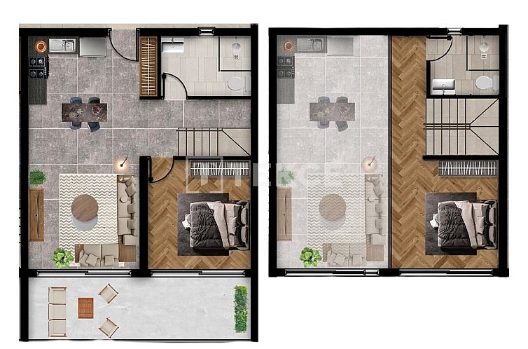 Appartement in Yeni Iskele