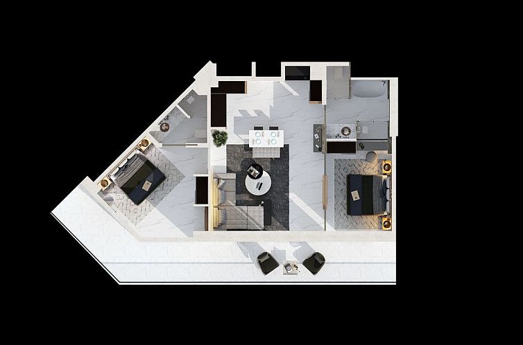 Appartement in Yeni Iskele