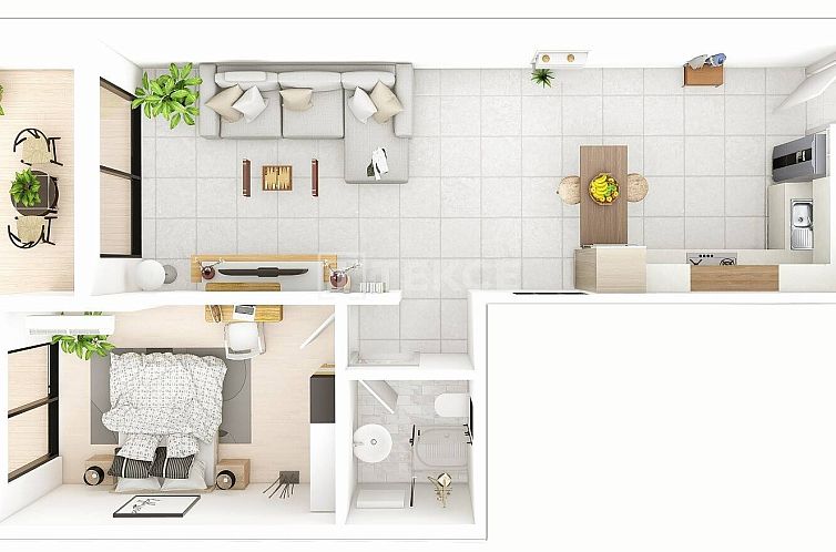 Appartement in Yeni Iskele