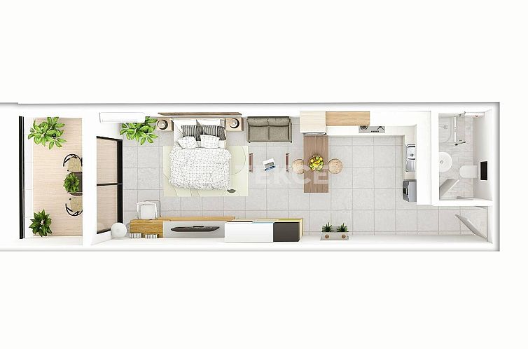 Appartement in Yeni Iskele