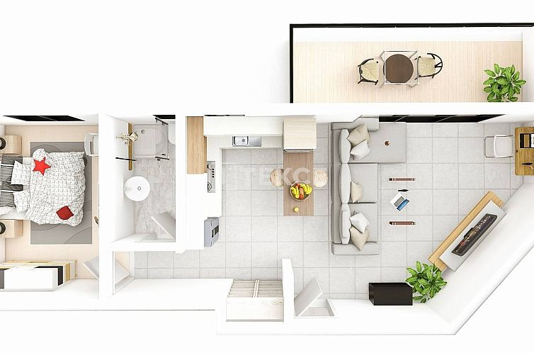 Appartement in Yeni Iskele