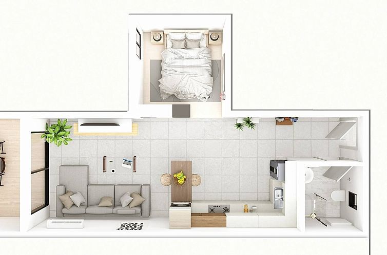 Appartement in Yeni Iskele