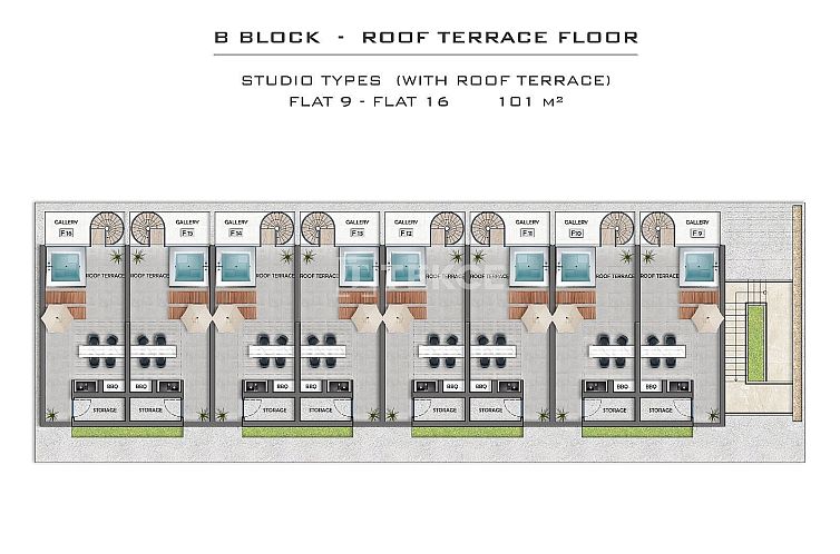 Appartement in Yeni Iskele