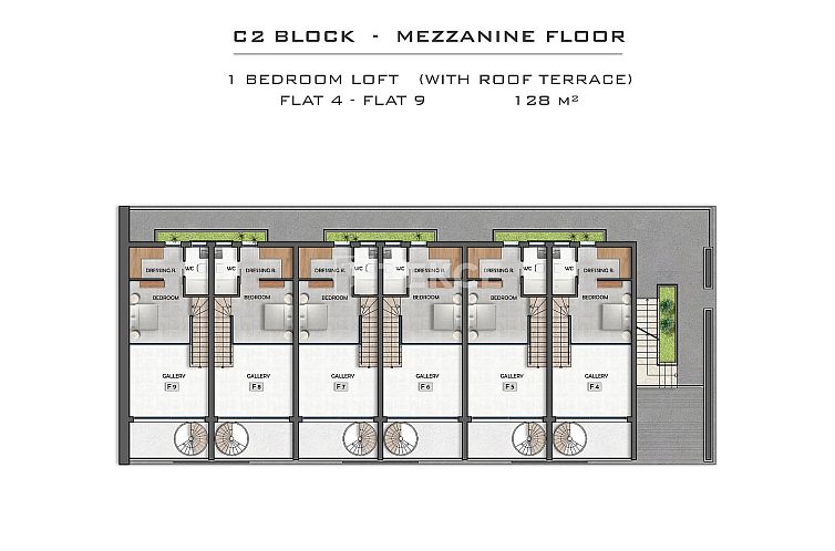 Appartement in Yeni Iskele