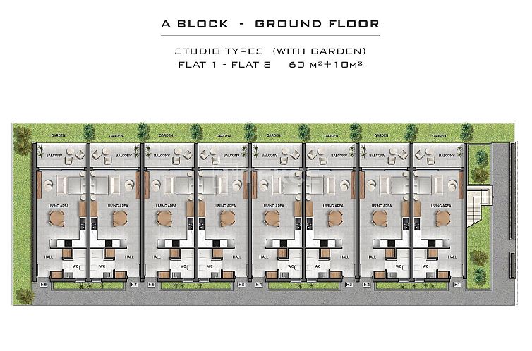 Appartement in Yeni Iskele